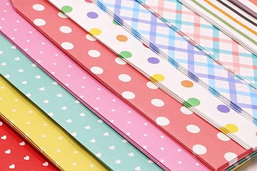 Miniatura 2 de Penta Angel Sobres de letras de colores, 50 unidades, 10 diseños, lindos sobres de invitación para regalo, tarjeta de notas, presupuesto, sobres de