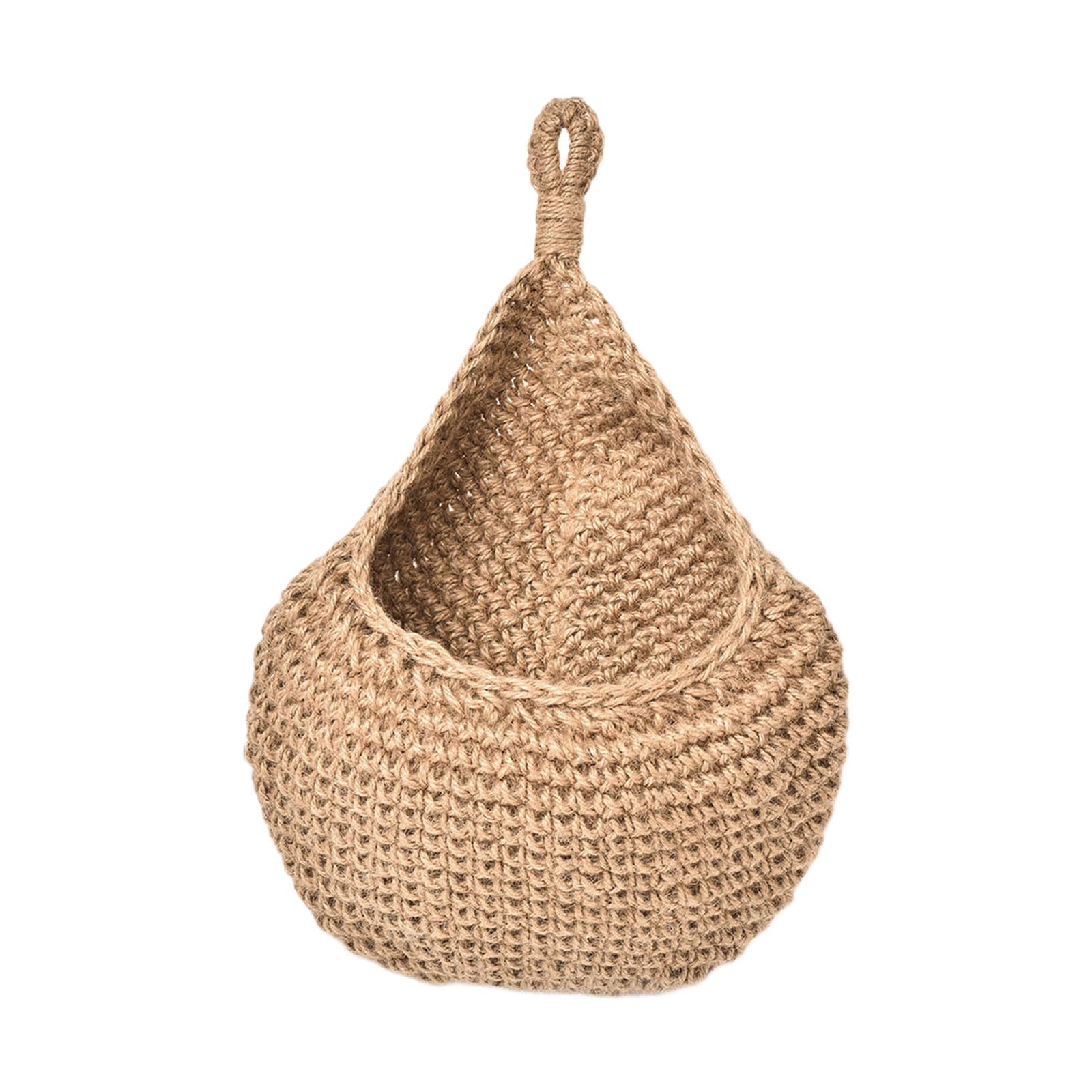 GTYLF Multipurpose Hanging Meshes Bag Wall Mounted for Home Decoration and Storage Home Storage Basket