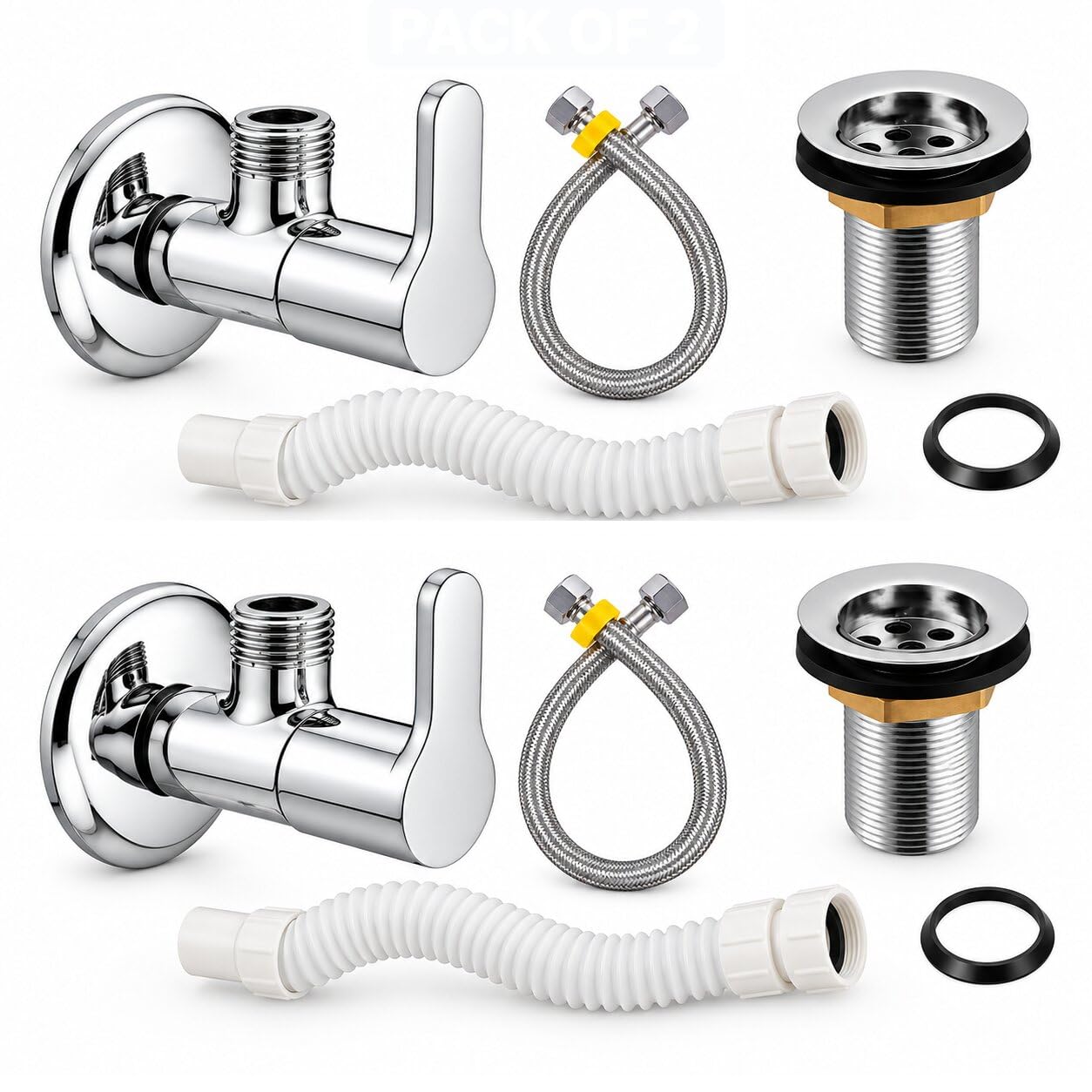 Stainless Steel Connection Pipe - Leak Proof & Durable -17