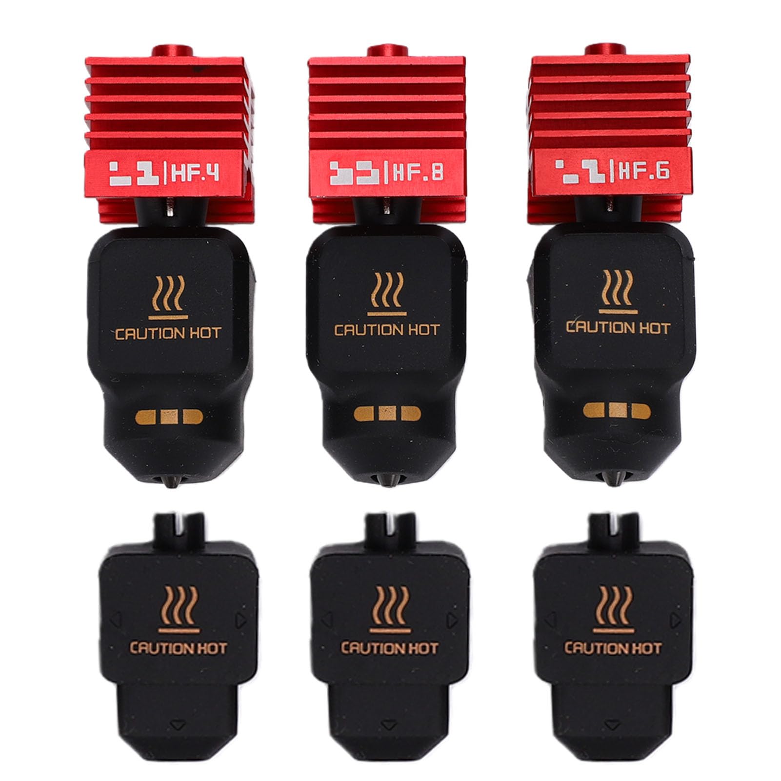 ASHATA Kit de Hotend de Alta Temperatura para Impresoras de Laboratorio | Compatible con X2D, P2S, H2D, H2S, A1, adecuado para uso intensivo a largo plazo