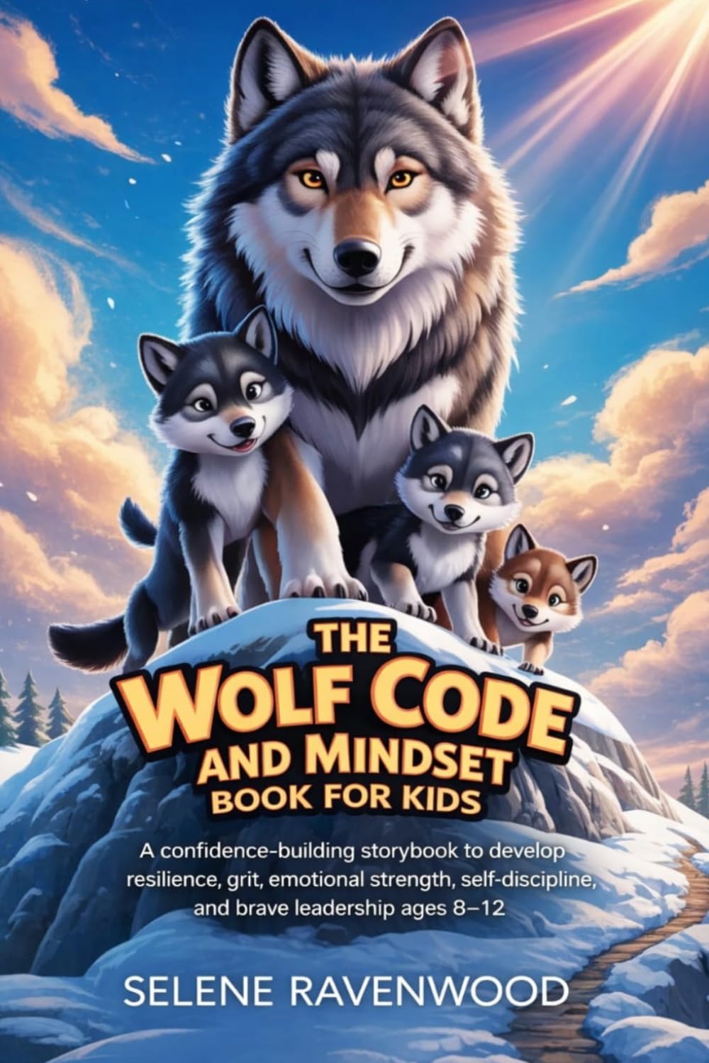 The Wolf Code and Mindset Book for Kids: A Confidence-Building Storybook to Develop Resilience, Grit, Emotional Strength, Self-Discipline, and Brave Leadership Ages 8–12