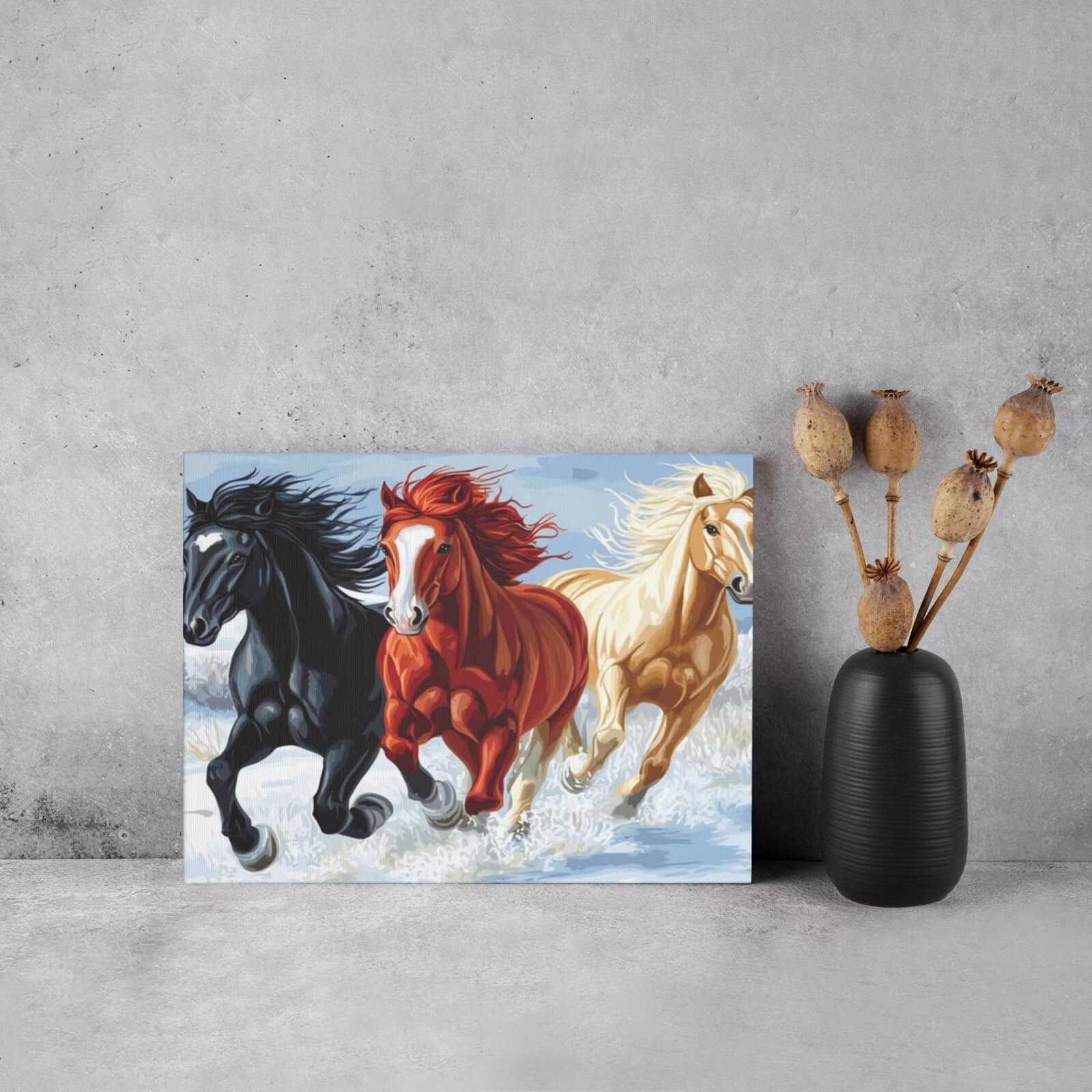 MK404 Malen nach Zahlen-Set für Erwachsene, Malen nach Zahlen, Motiv: Engel zum Selbermachen, Acrylfarbe nach Zahlen für Erwachsene/Anfänger, Ölgemälde, Basteln für Zuhause, Wanddekoration, 120 x 90