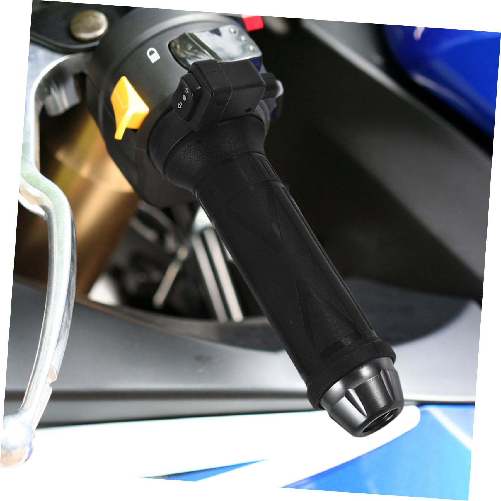 2 piezas Puños Calefactables para Moto de Empuñaduras Térmicas para Manillar Resistentes y Fáciles de Instalar Diseño Ligero y Duradero para Invierno