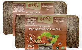 Pão Integral Centeio Meierbaer Pacote 500g ( 2 X 500g )