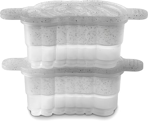 Miniatura 2 de Tovolo Moldes de hielo Cheers Celebration (juego de 2)  Moldes de hielo de fusión lenta para whisky, cócteles, café, refrescos, bebidas divertidas y