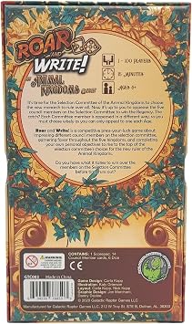 Roar & Write! Animal Kingdoms by Galactic Raptor