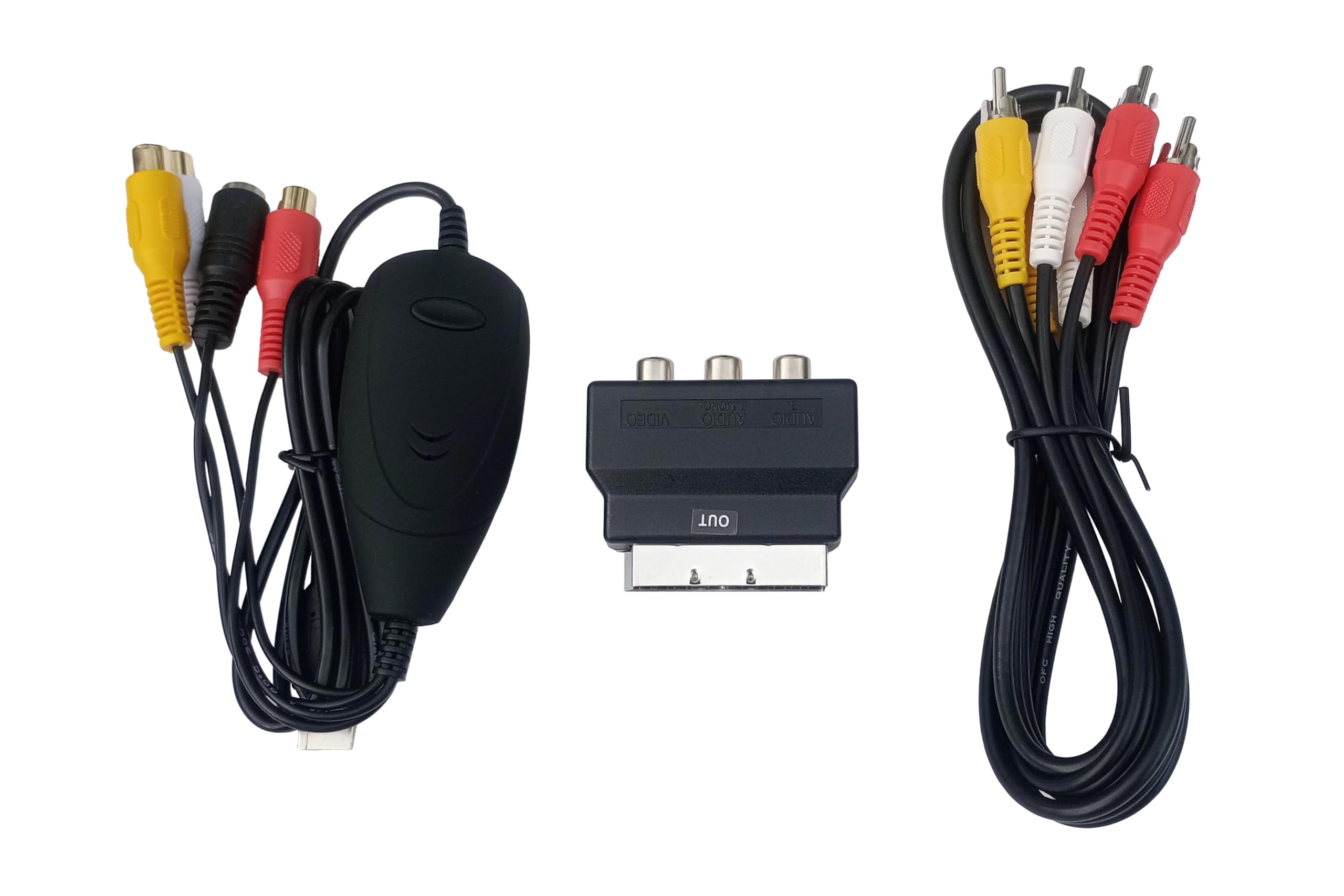 Video-2-PC. VHS and Camcorder USB Capture Kit. Windows 11/10/8/7 Compatible. Capture from VHS, MiniDV or HI8 to MP4 and DVD.