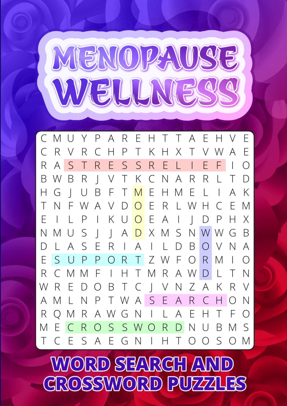 MENOPAUSE WELLNESS WORD SEARCH AND CROSSWORD PUZZLES