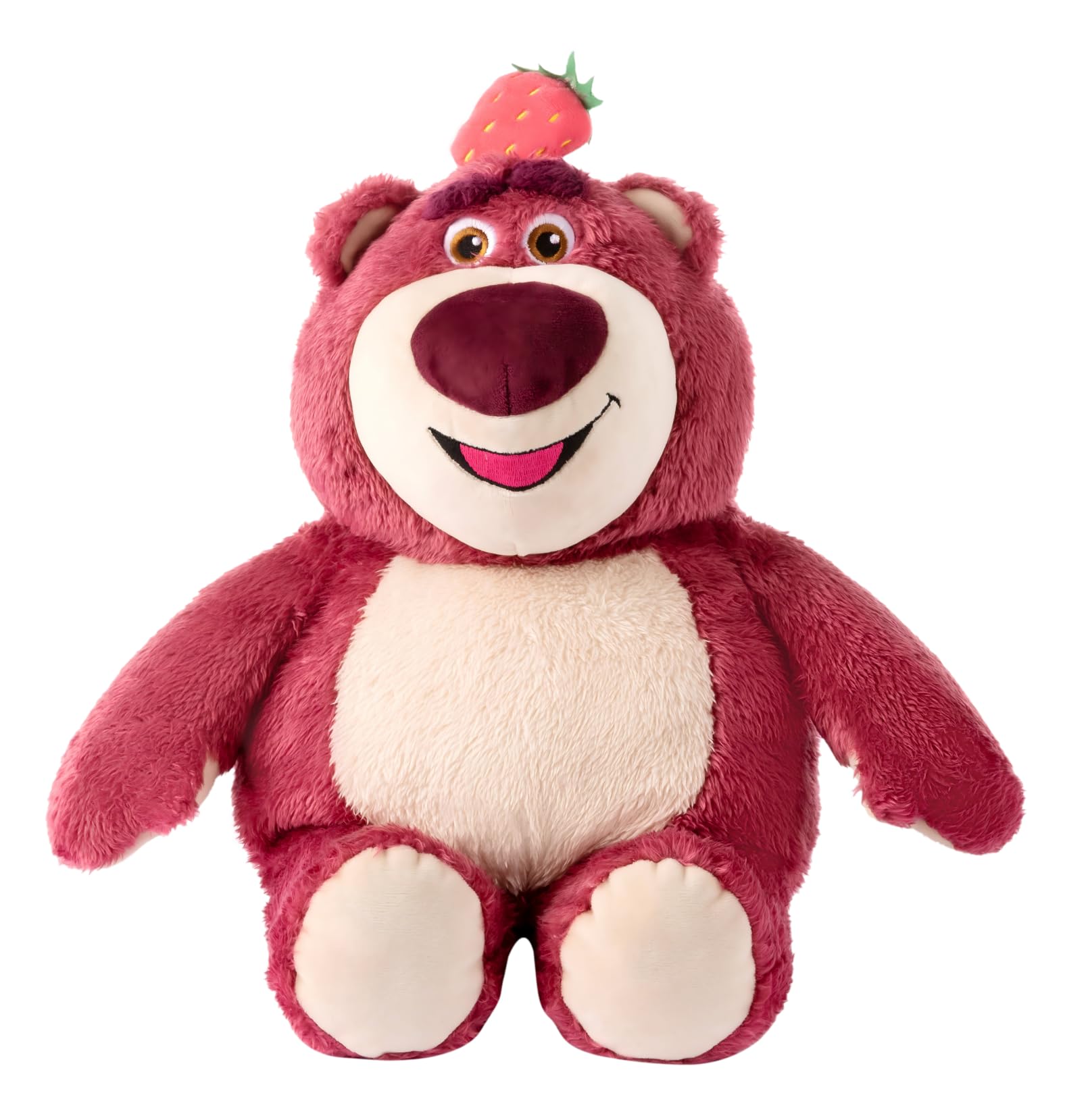 MINISO 14" Lotso Disney Officially Authorized Genuine Toy Story Plush Lotso, Iconic Cuddly & Scented Toy Character with Embroidered Eyes & Soft Plush Features, Suitable for All Ages