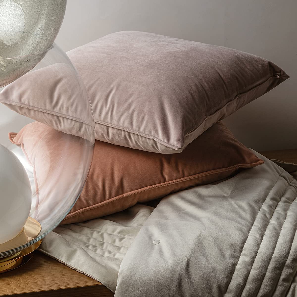 Fazzini FASCINO Trapunta 200gr/mq -2 piazze-ROSA LOTUS