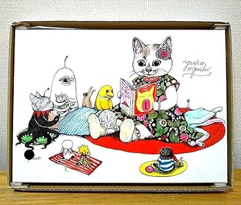 Amazon.co.jp: 複製画 おねえさんのよみきかせ ヒグチユウコ