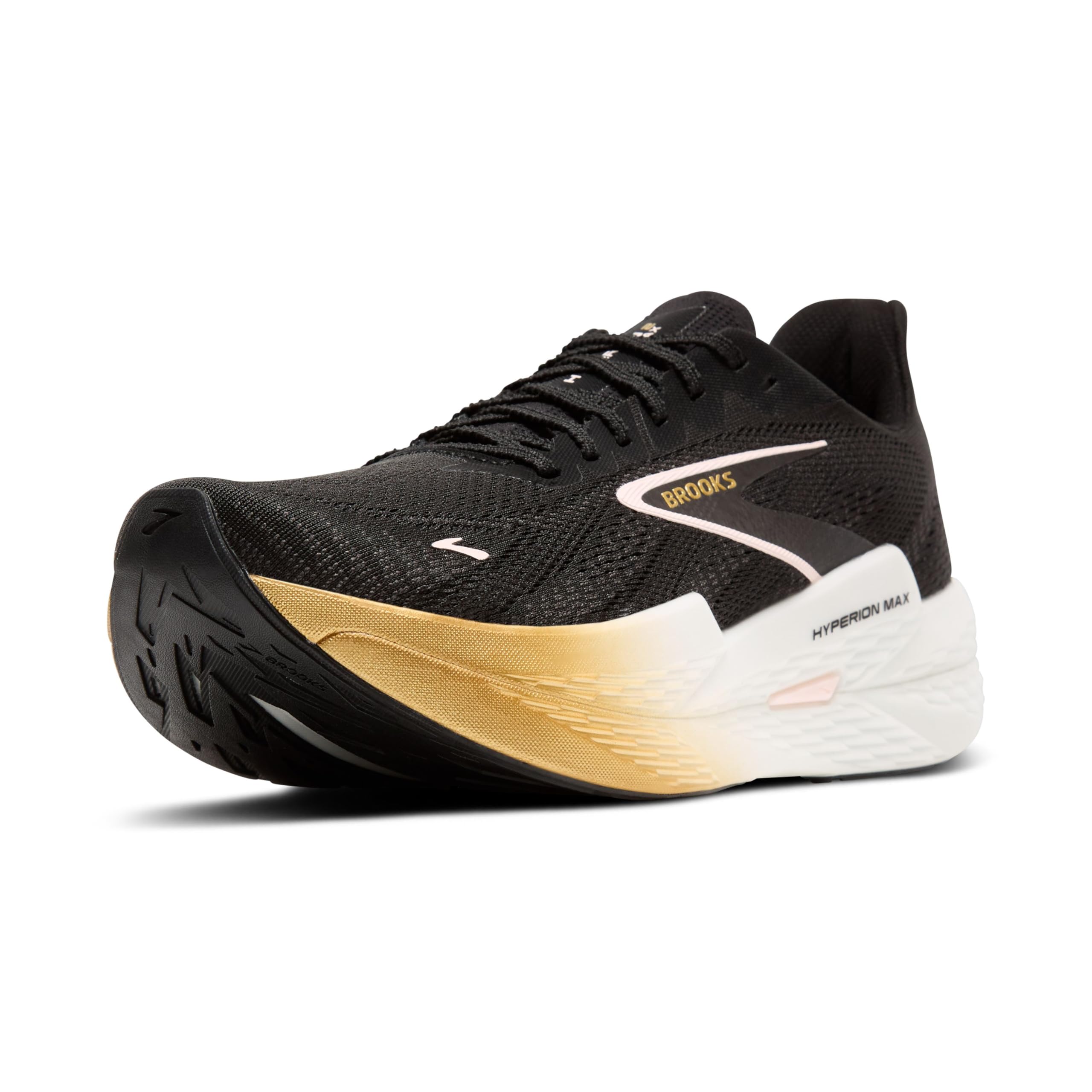 BROOKS 1204231B098 Hyperion Max 2 Donna, Black/​Gold/​Pink EU 41