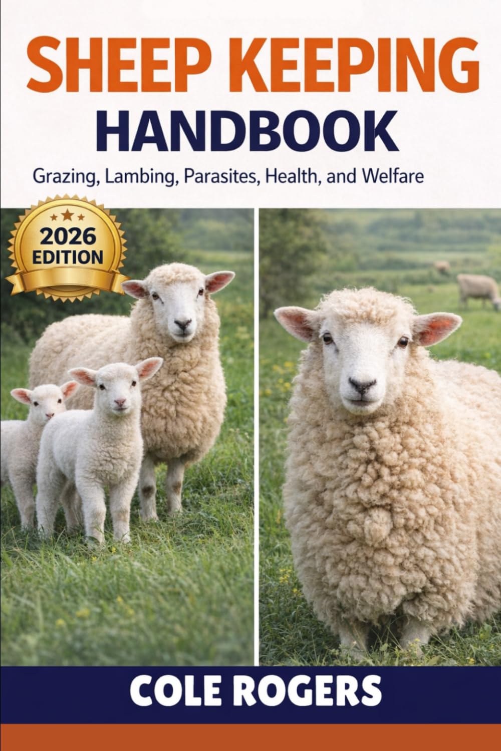 SHEEP KEEPING HANDBOOK: Grazing, Lambing, Parasites, Health, and Welfare