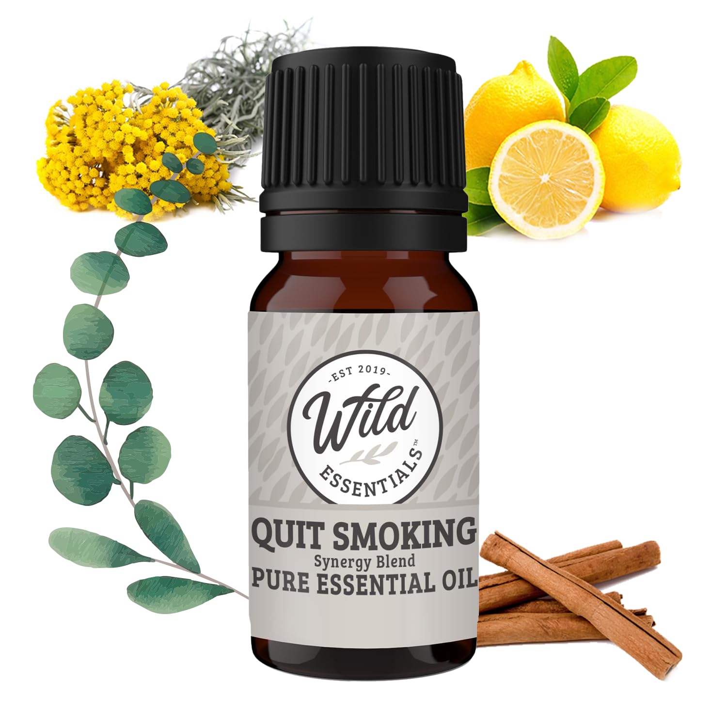 Amazon.com: Wild Essentials Quit Smoking 100% Pure Essential Oil
