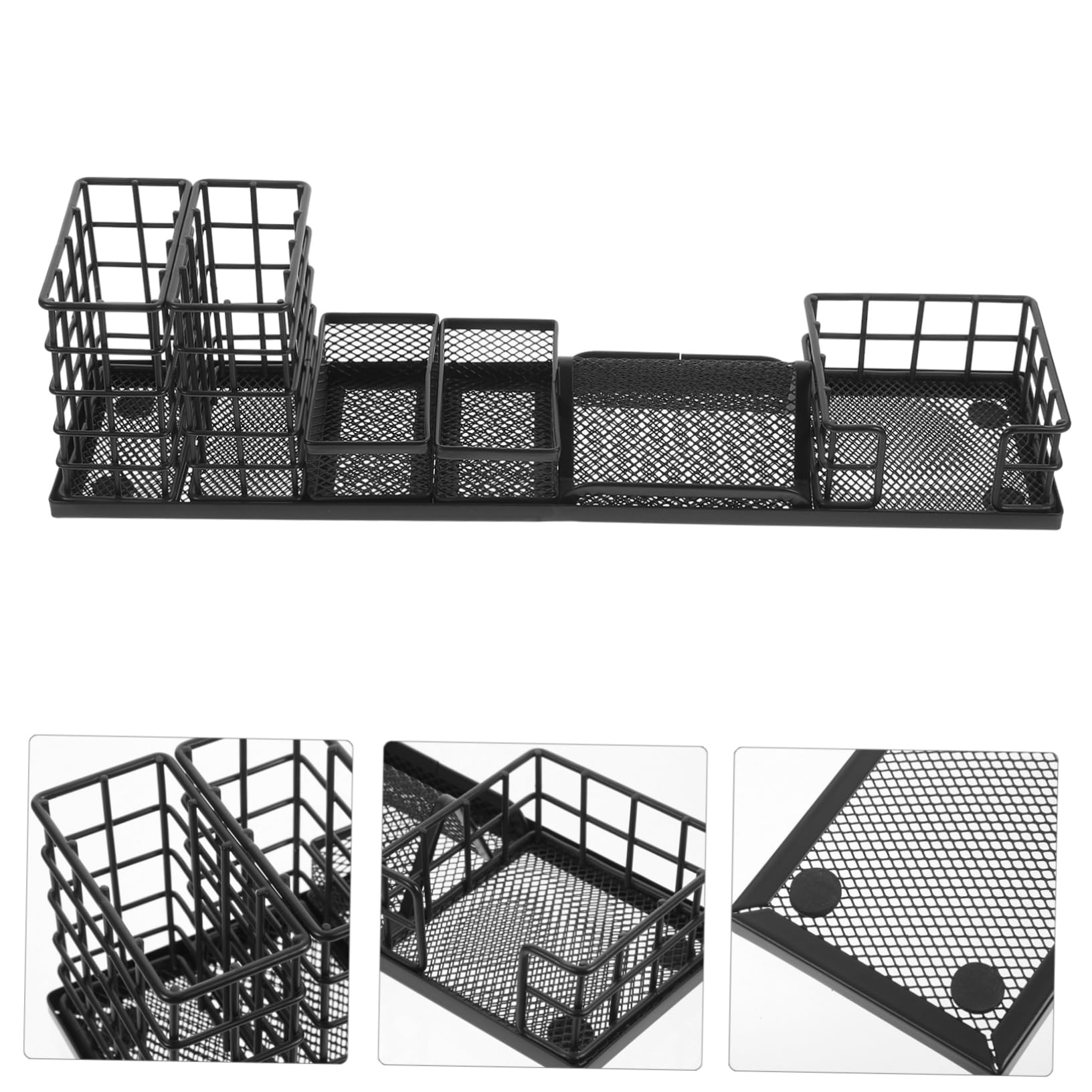 1set Organizer Da Scrivania Multi-funzione Da Portapenne e Contenitore Per Cancelleria Per Ufficio e Studio Design Elegante e Funzionale