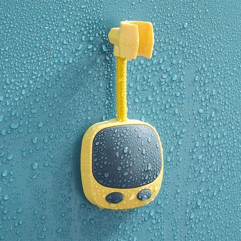 TopHomer Shower Head Holder Multifunctional 360 Degree Adjustable Handheld Showerhead Bracket with Retractable Hook Design Punch-free Strong Adhesive for Marble, Metal Plates, Glass(Multicolor)