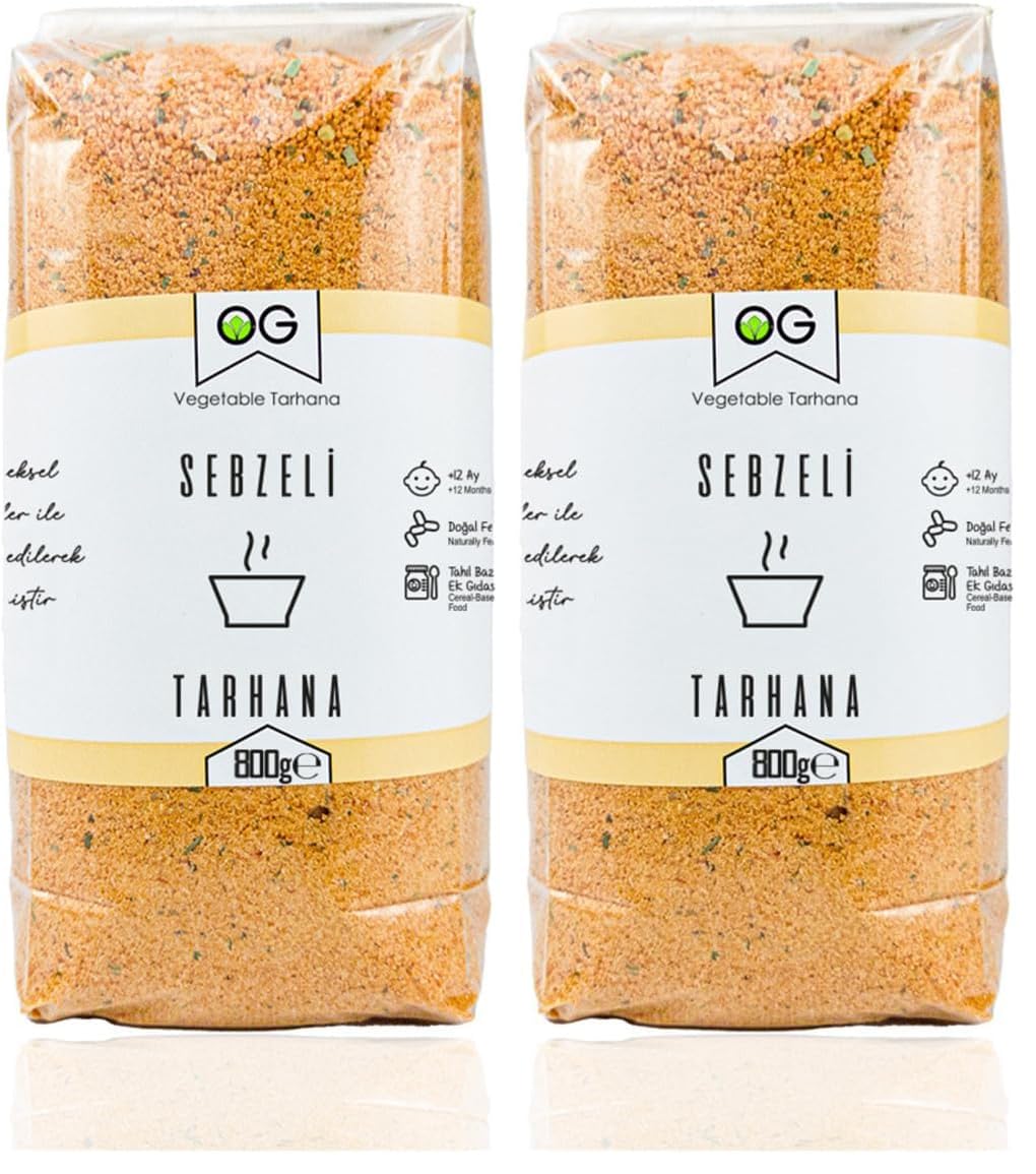 OG Sebzeli Tarhana 800 Gr +12 Ay (2 paketi)