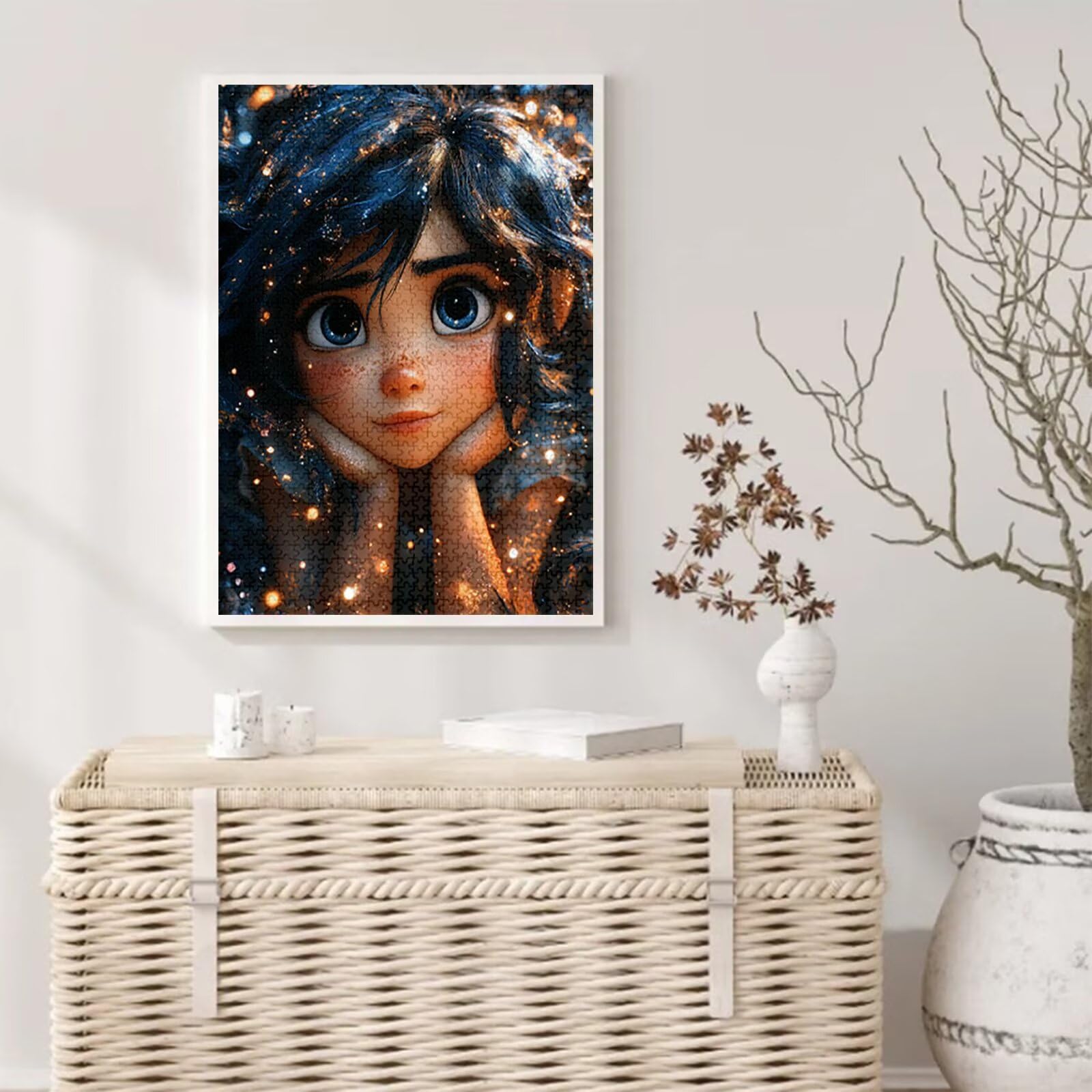Puzzle dla dorosłych 5000 sztuk, puzzle 5000 elementów dla dorosłych, drewniana łamigłówka wymagająca gra z pudełkiem na prezent, do dekoracji domu, dekoracja sypialni, prezenty dla mężczyzny, motyw