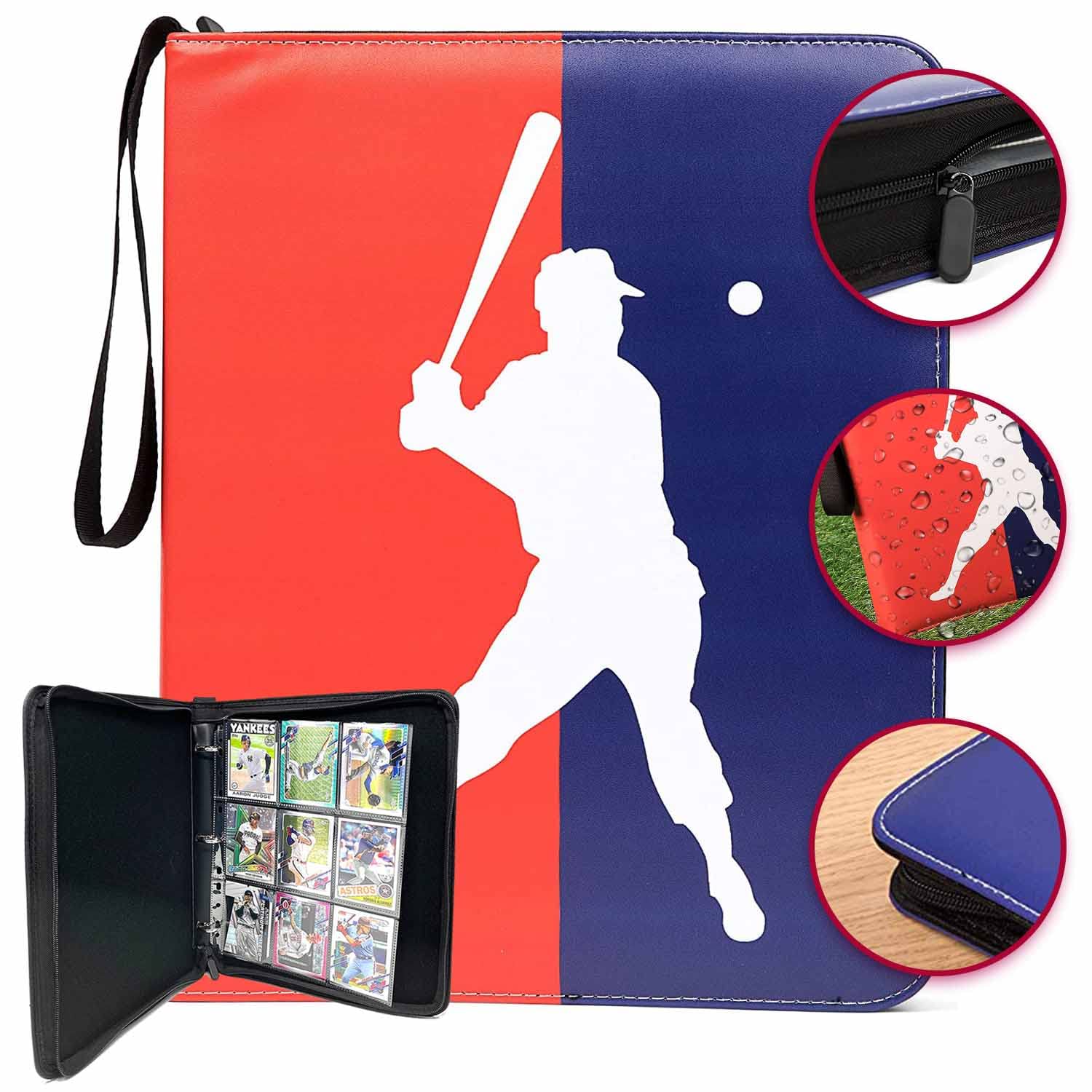 Classeur pour cartes de baseball 900 fentes pour éviter les rayures