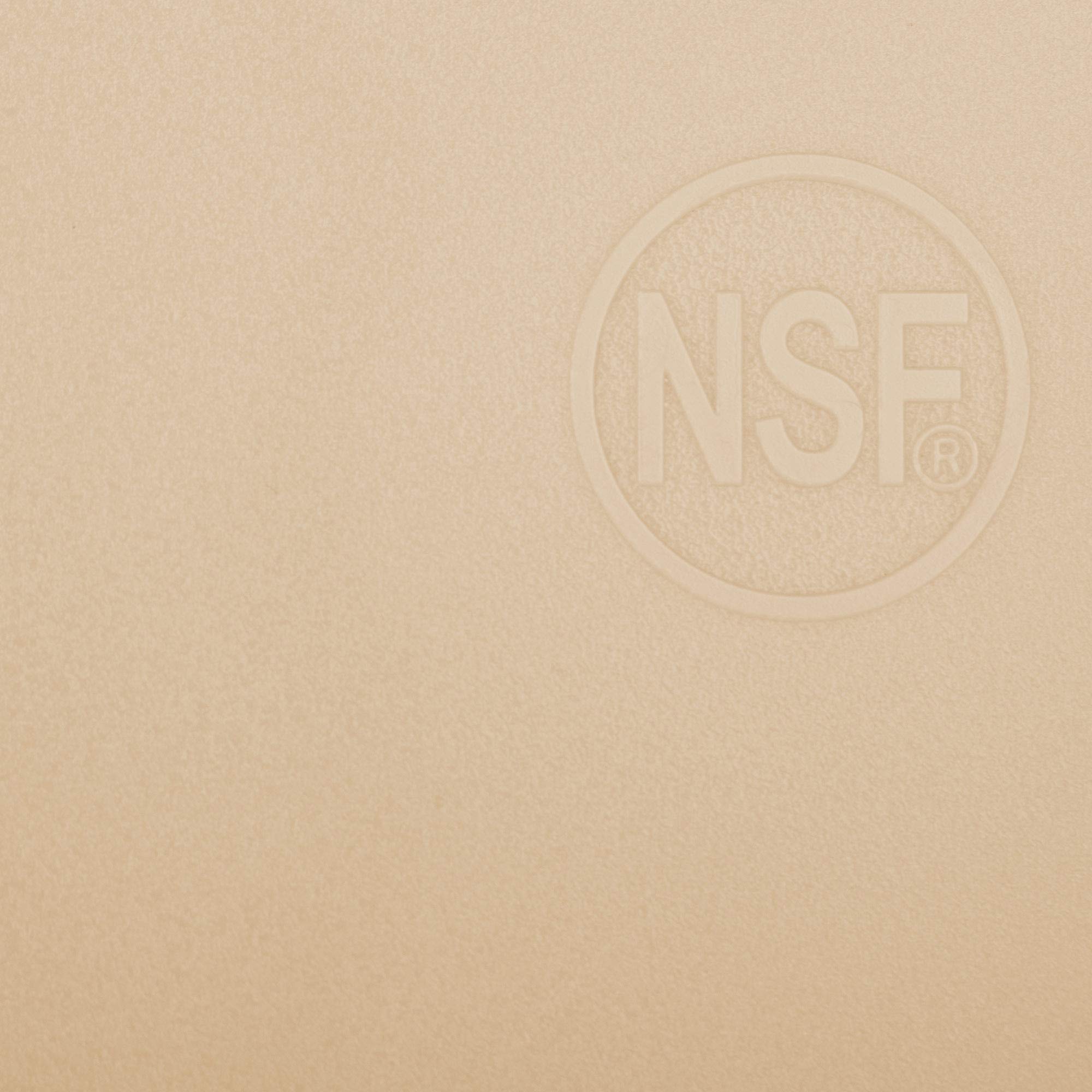 Commercial Brown Cutting Board - 24 x 18 Inch Extra Large, Tan Colored for Cooked Meats, Restaurant Grade HDPP Plastic with NSF for Food Service - Image 3