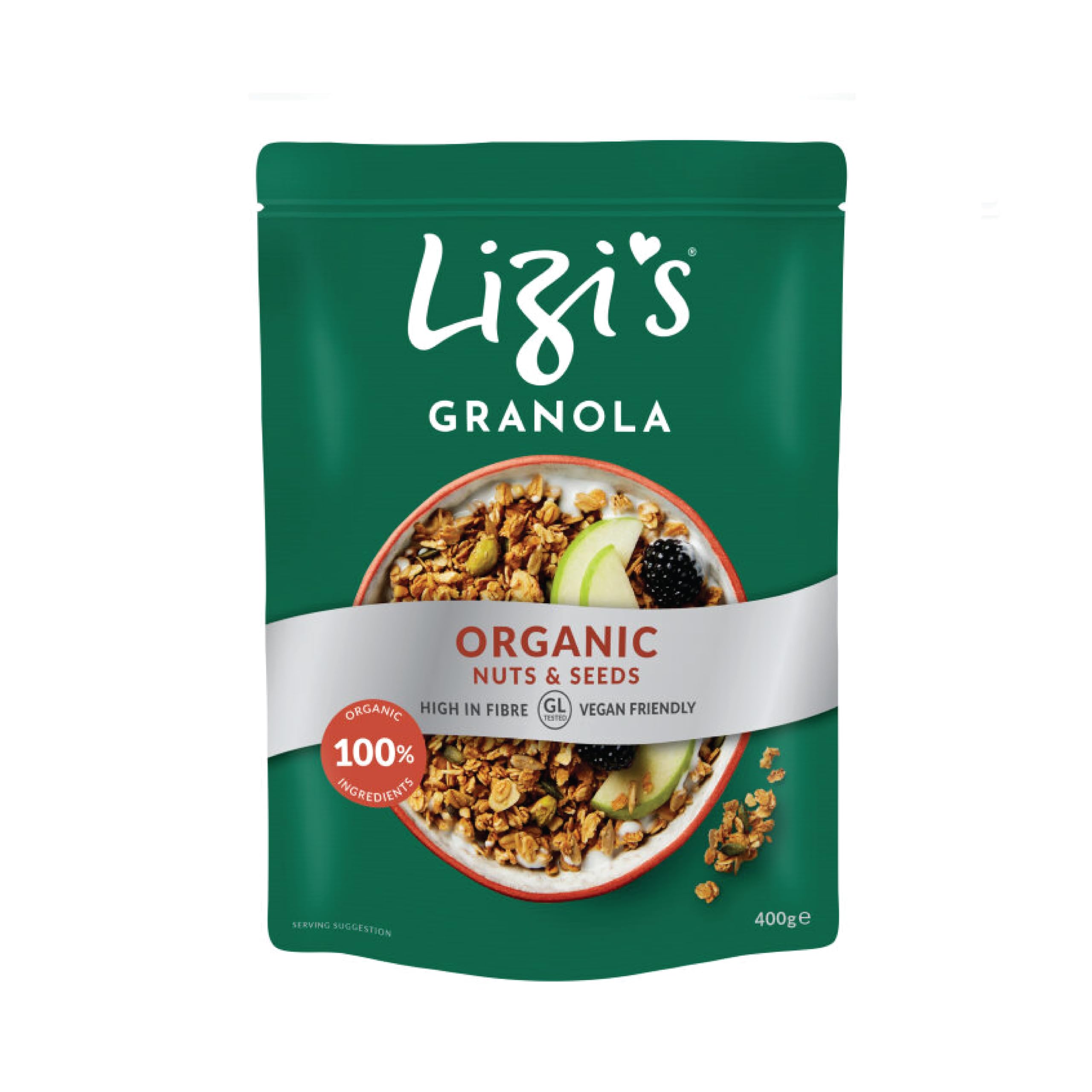 Granola Organic Nuts and Seeds 400g