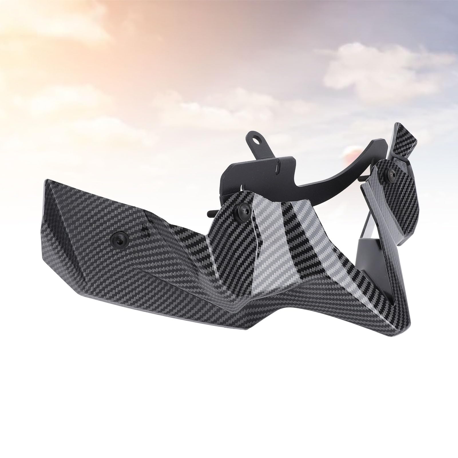 Becquet Avant Nu de Moto, stabilité de Conduite Accrue, Aile de Force D'appui Z900 2020 – 2024 (style fibre de carbone)