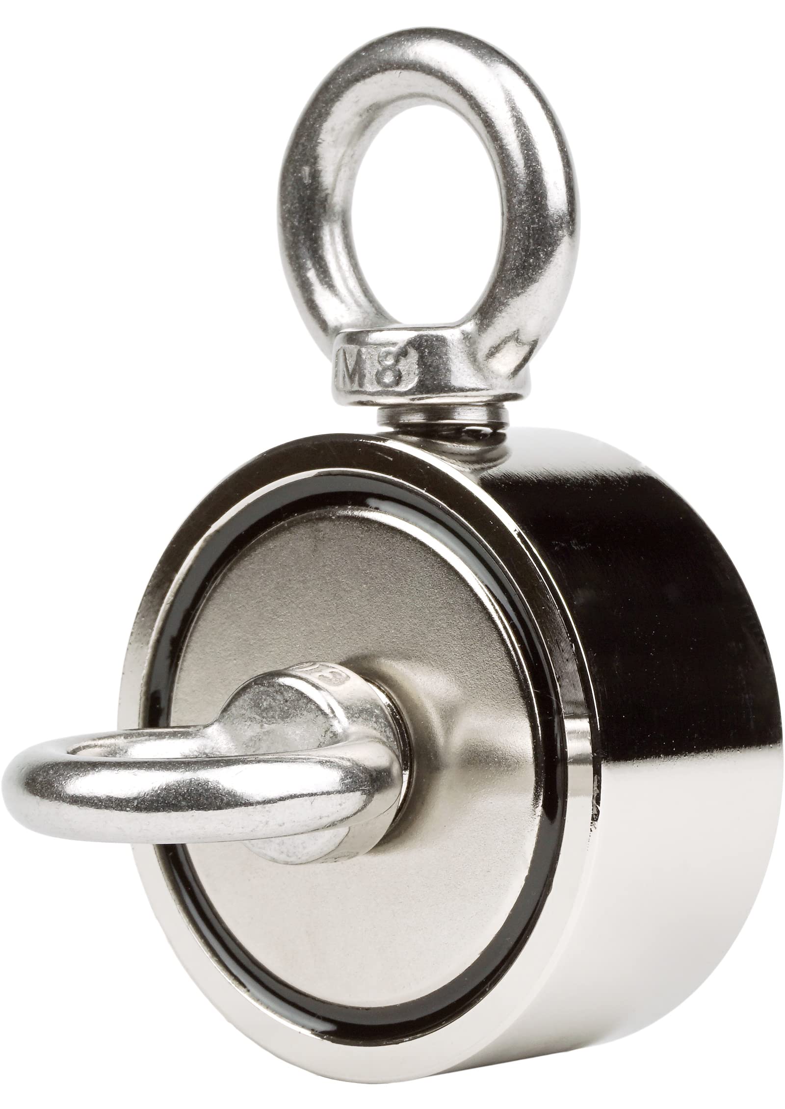 SENSEI Kit de Pêche à l'Aimant, Aimant Néodyme Double Face 150 kg N52 avec Accessories