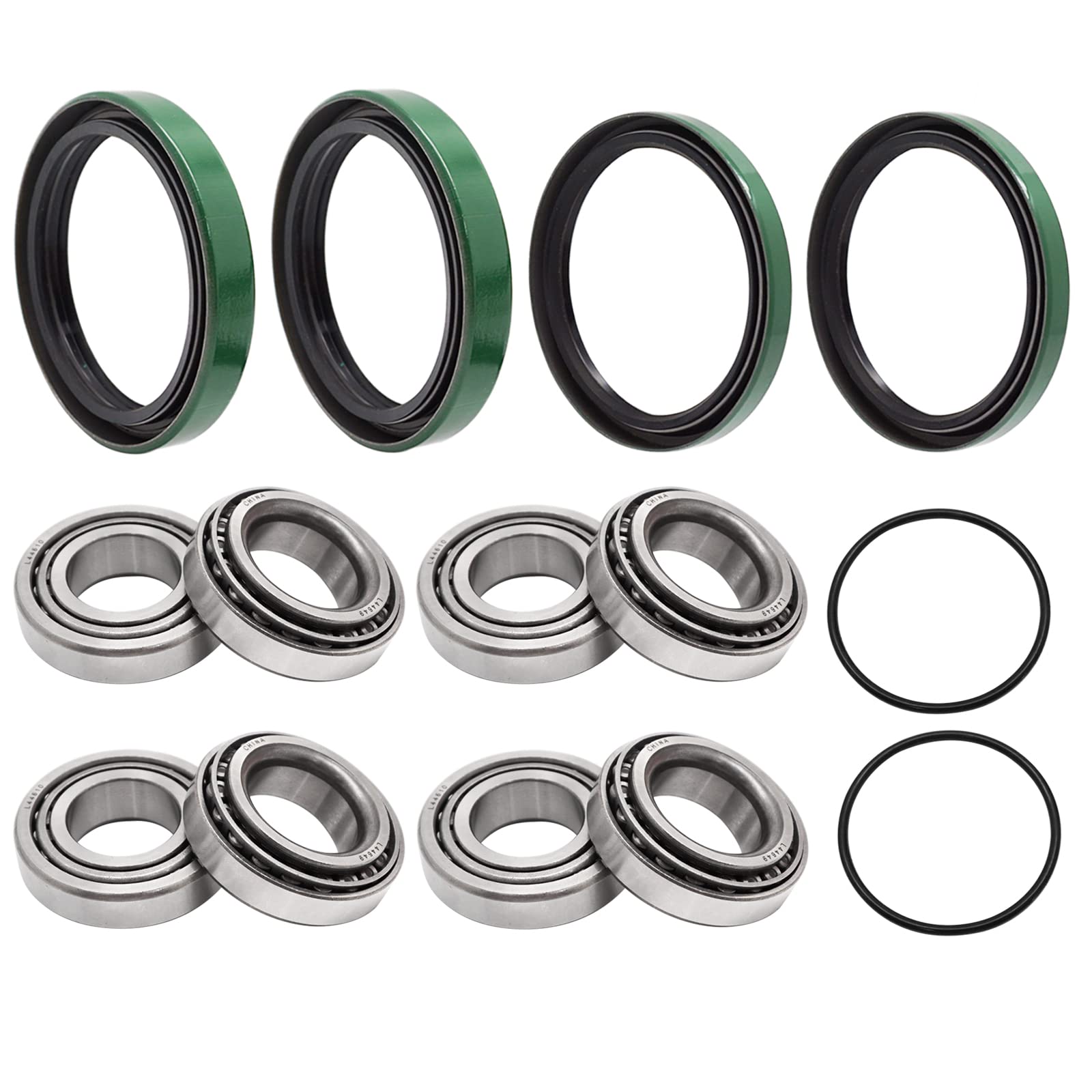 Polaris Wheel Bearing Front Wheel Bearing Pair For Polaris Sportsman 300 400 450 500 570 ATV - Chrome Steel, Direct Fit Polaris Sportsman Front Axle - Foto 10