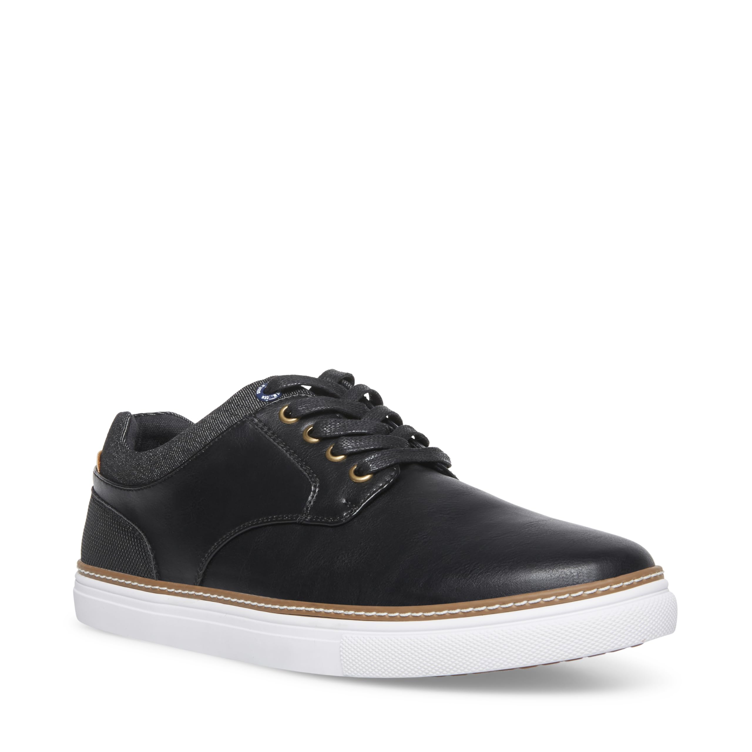 Steve Madden Gully-s, Oxford Hombre, Black, 40 EU