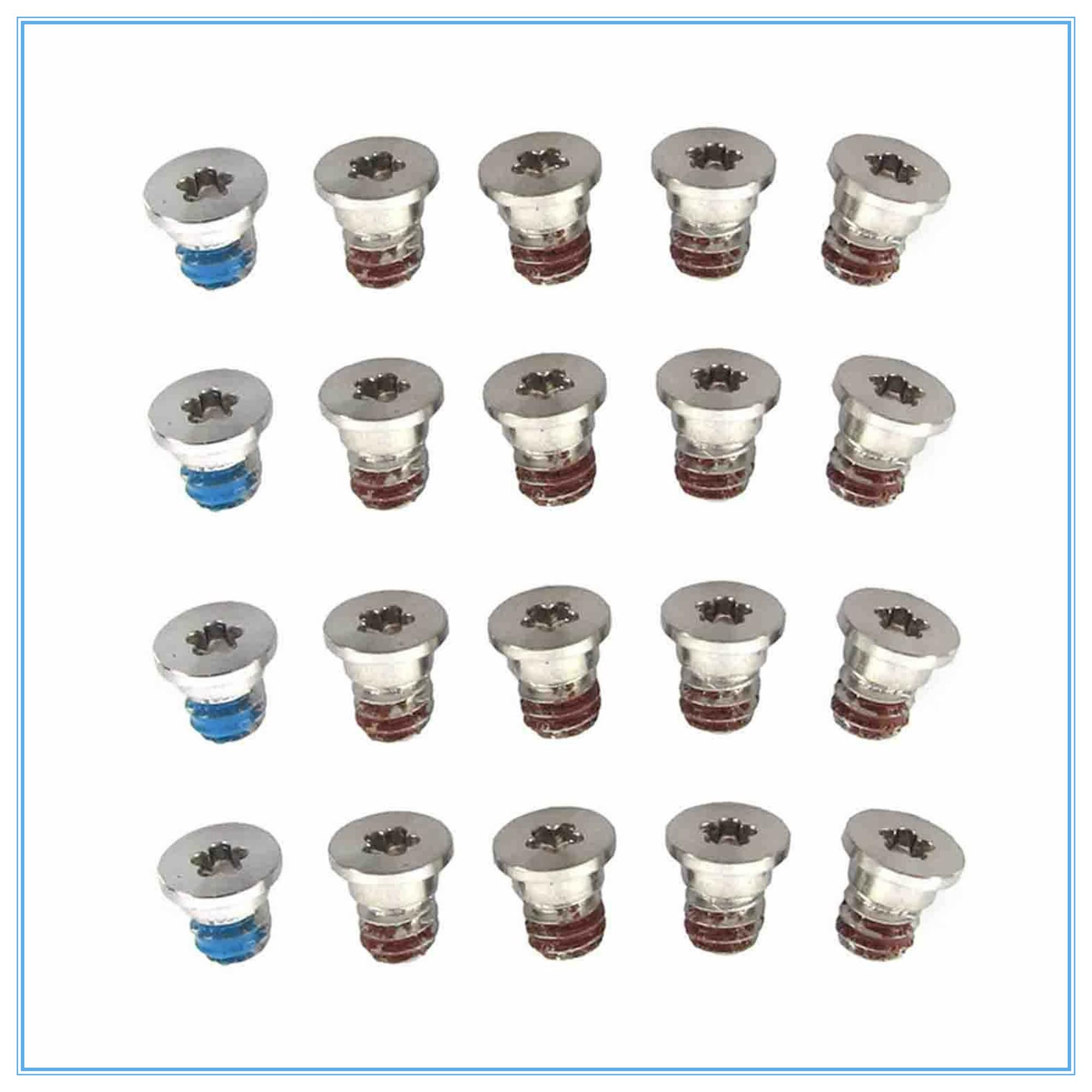 ANBOO 2 set di viti per MacBook Pro Retina Base inferiore 13 "15" A1425 A1502 A1398 2012-2015 Viti di riparazione per laptop Viti di ricambio per computer PC