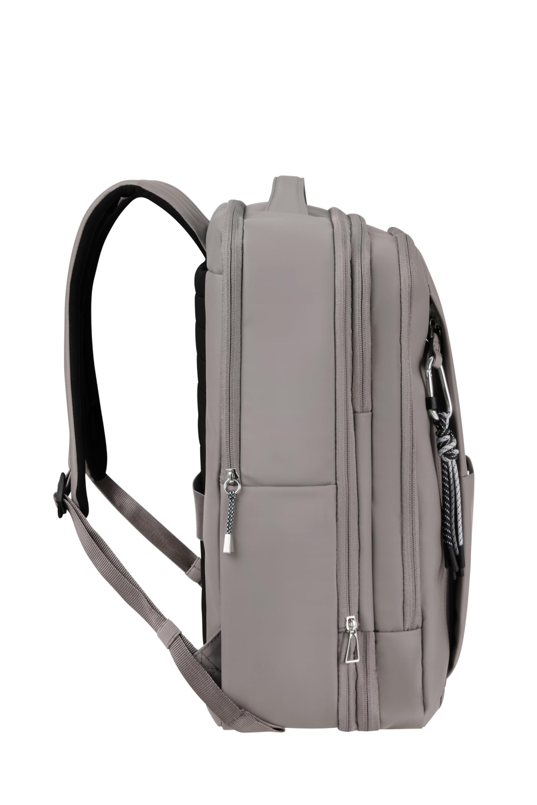 Samsonite Wander Last - EasyJet Kabinentasche (44 x 30 x 16.5/21.5 cm - 26/29 L - 1.30 kg) - Untersitz Handgepäck, Flugzeug Rucksack M, Underseat - Rosa (Ash Rose)