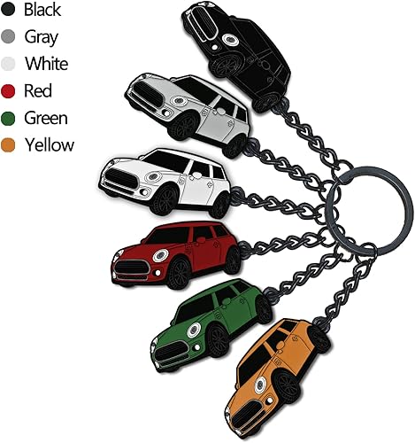 Miniatura 4 de glahorse Llavero Mini Cooper, para accesorios Mini CooperCooper S 2002-2022,Llavero de metal