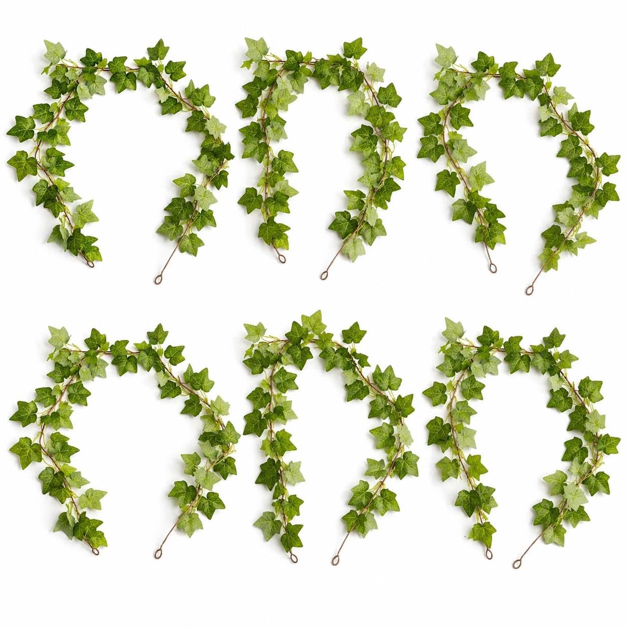 Leaf Multipack Design Artificial Hanging Plants