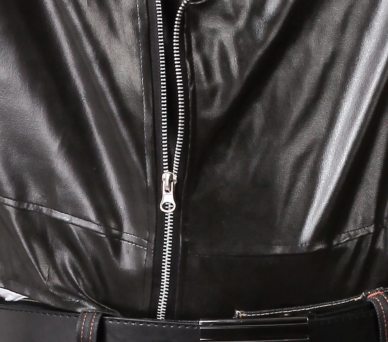 FIESTAS GUIRCA | Chaqueta Motorista Adulto - Disfraz de Rockero y Años '50 para Fiestas de Cine, Halloween y Carnaval - Ideal para Hombres