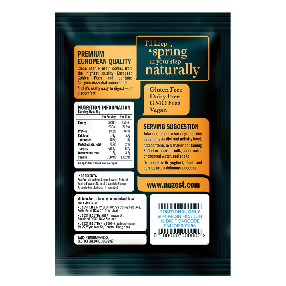 Clean Lean Protein Sachets