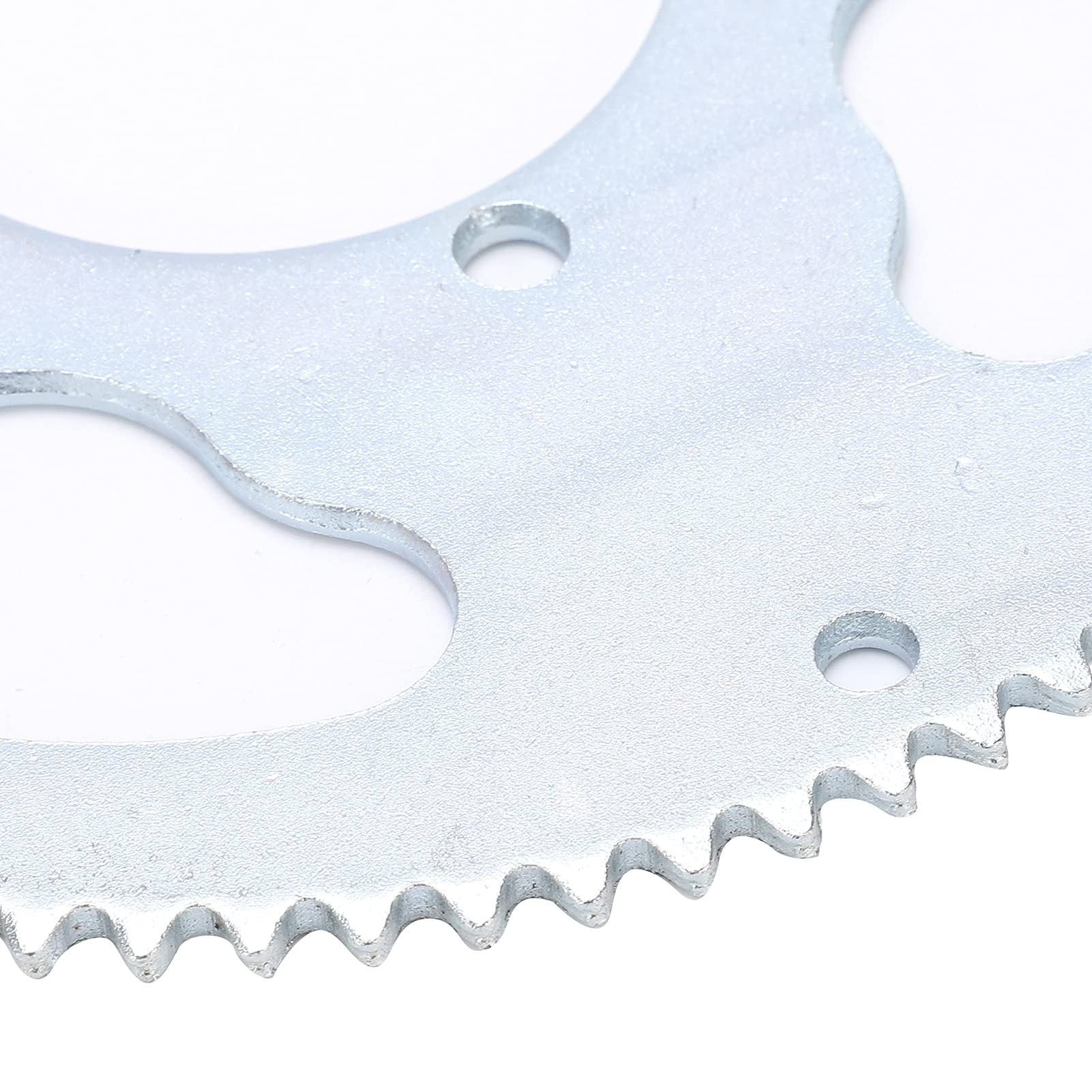Pignone 55 Denti Per Pocket Bike 47cc/39cc 2 Tempi – Corona In Acciaio Per Scooter E Dirt Bike, Catena 25, 3 Fori Montaggio - 5