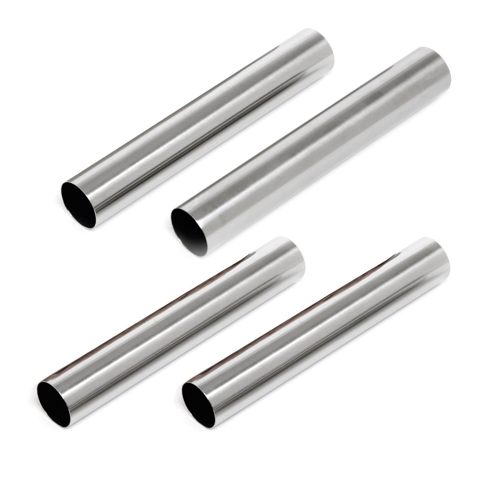 Norpro Baking Mold Cannoli Dessert Pastry Forms Set Of 4 Stainless Steel, 3-Pack