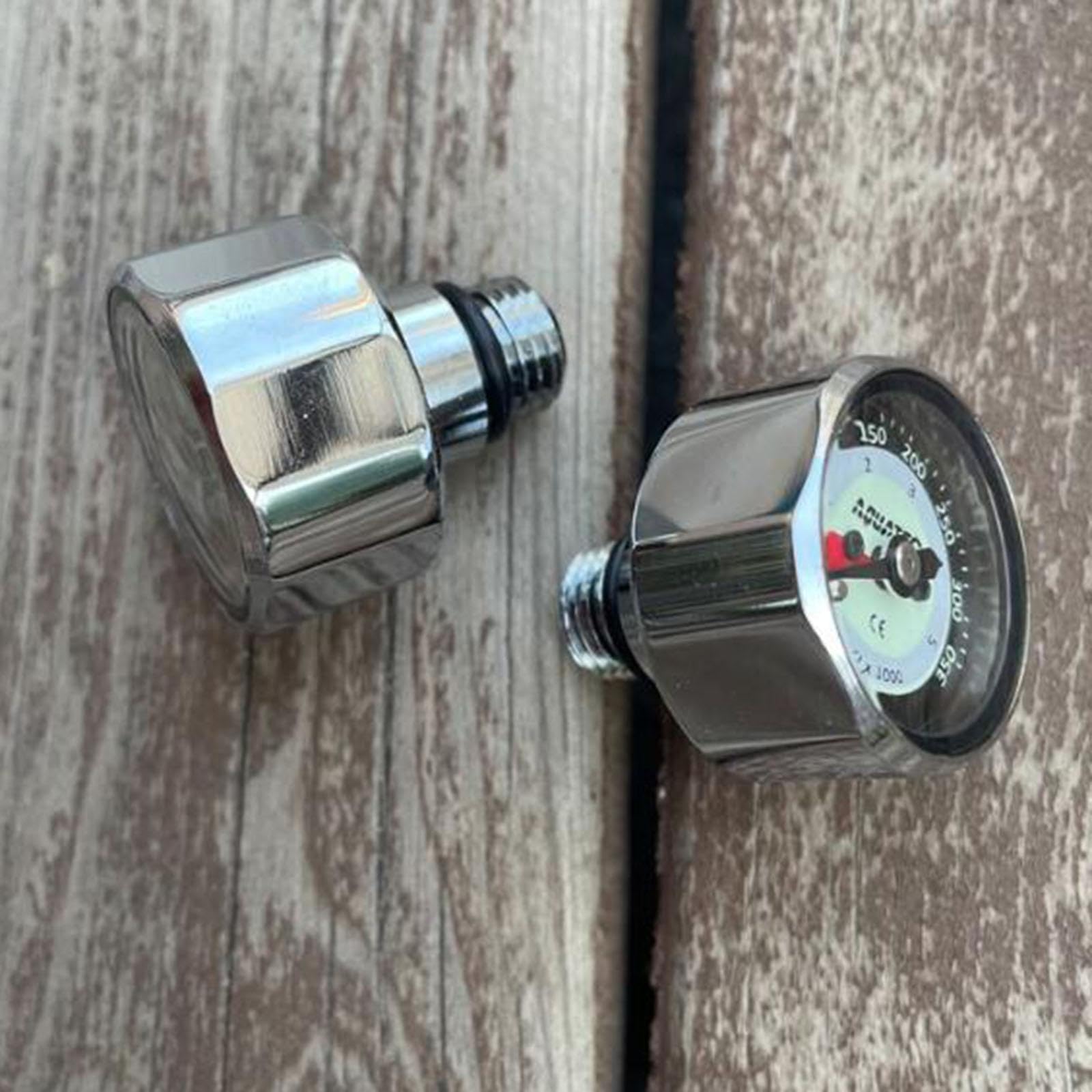 Manometro Mini Subacqueo 0-5000 Psi | compatto, leggero, facile installazione, lettura precisa