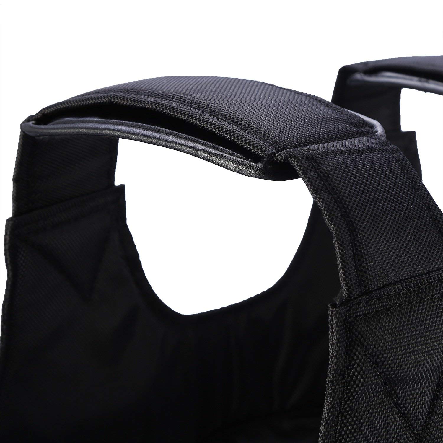 Gewichtsvest, 50 kg zwaar vest verstelbaar gewicht vest vest voor krachttraining, training, fitness, crossfit, mannen en vrouwen