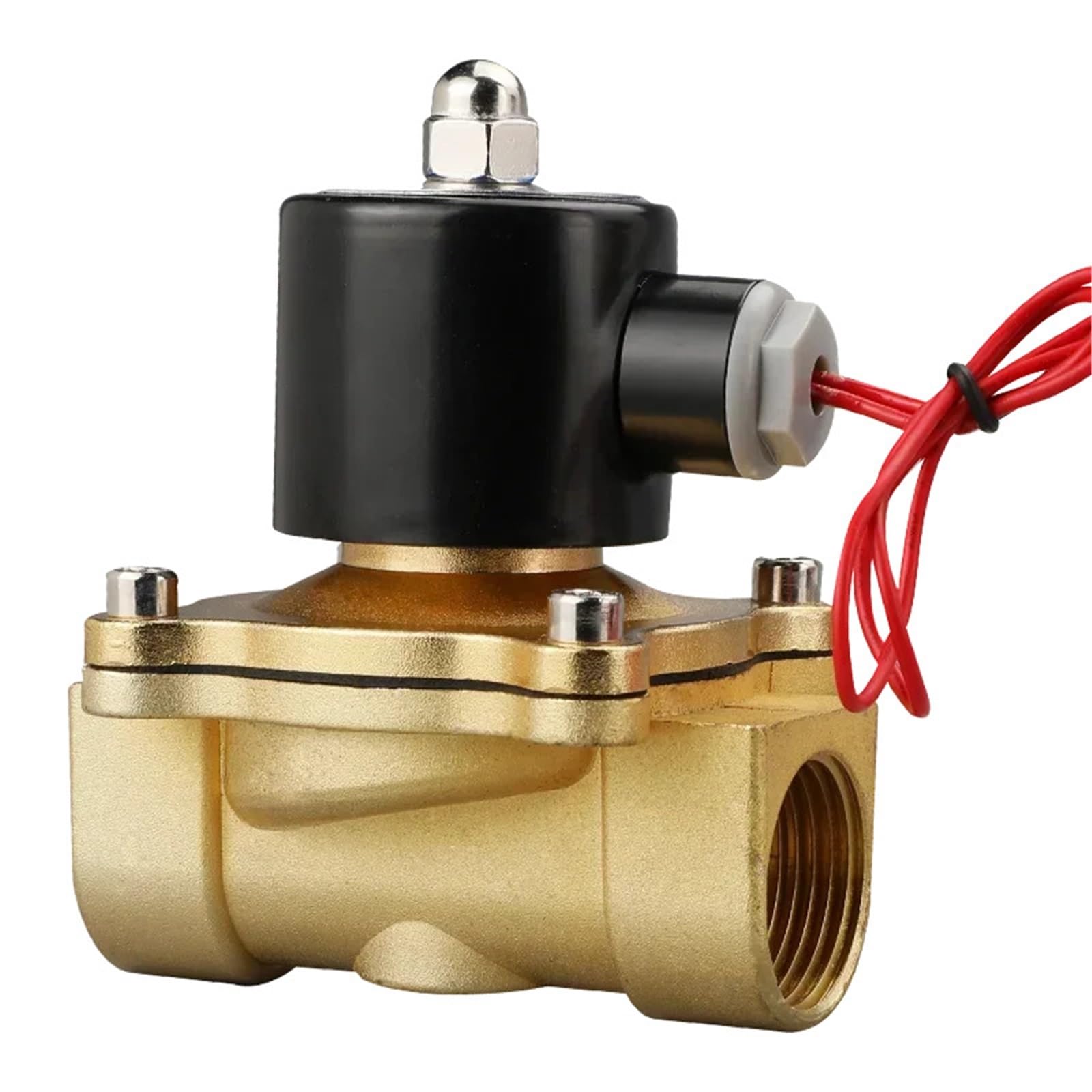 Electroválvula neumática DN8/10/15 Normalmente Cerrada for Agua, Aceite y Aire, 24 V, 110 V y 220 V | Valve(DN15,24V)