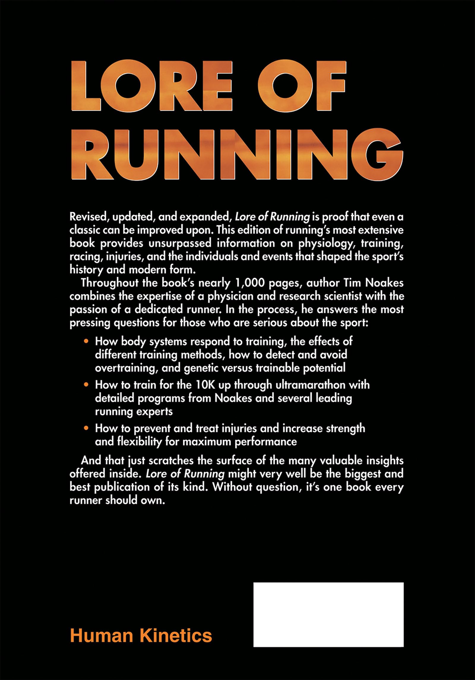 Lore of Running