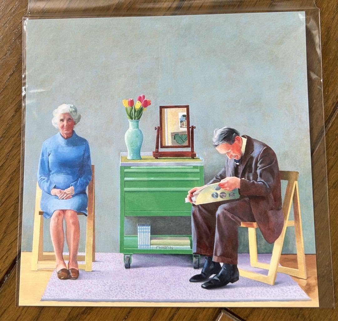 専用出品【額付50cm×50cmポスター】デイヴィッド・ホックニー 「両親」 Amazon.co.jp: David Hockneyデビッドホックニーポップアート