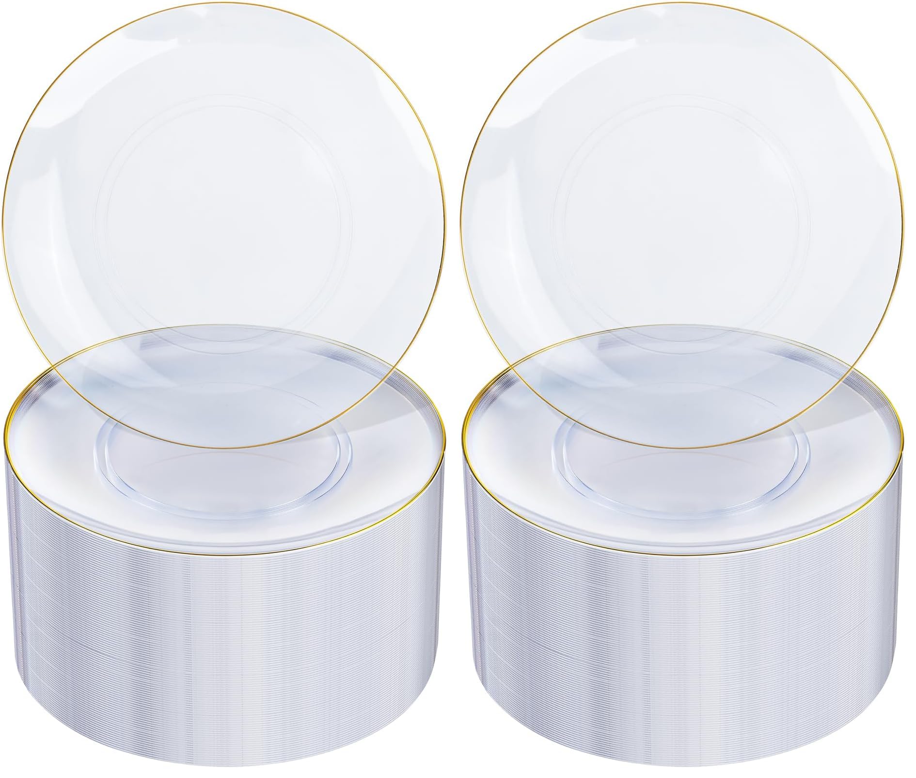 Gold Disposable Plates - 100 Pack -20