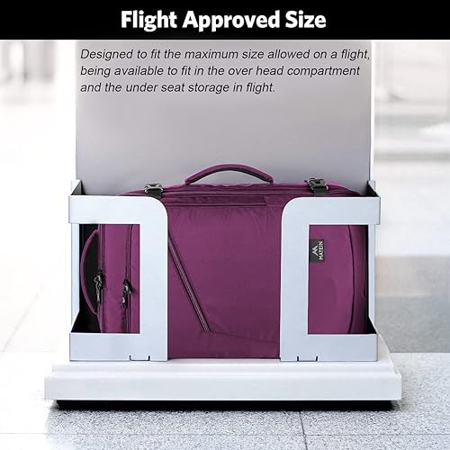 Miniatura 6 de MATEIN Mochila de viaje para mujer, mochila de equipaje de mano expandible aprobada por vuelo, resistente al agua, bolsa de semana grande de