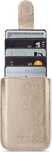 Cartera adhesiva 3M con bloqueo Rfid elástico para 5 tarjetas, para teléfono o tableta