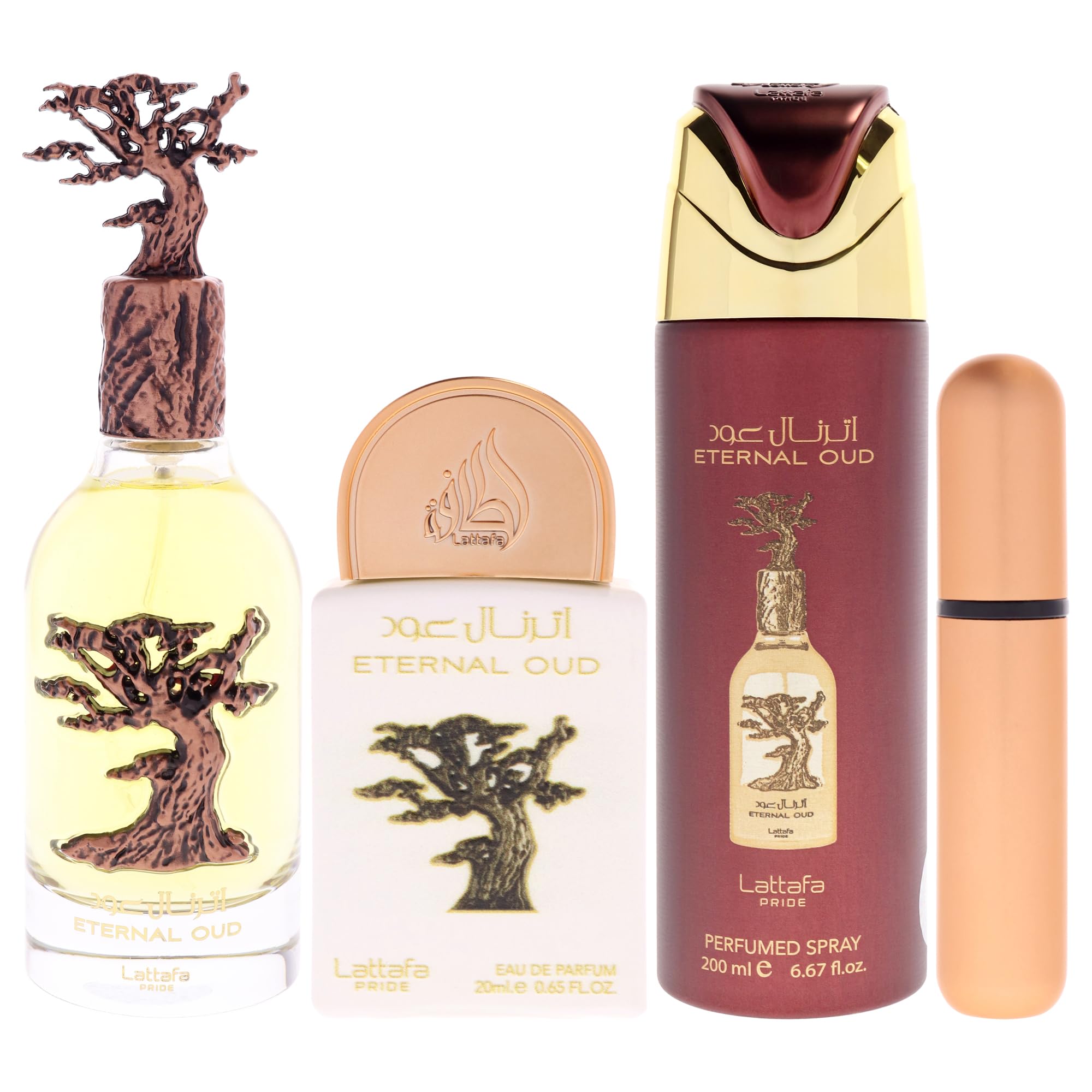 Lattafa Eternal Oud - Set de 3 piezas
