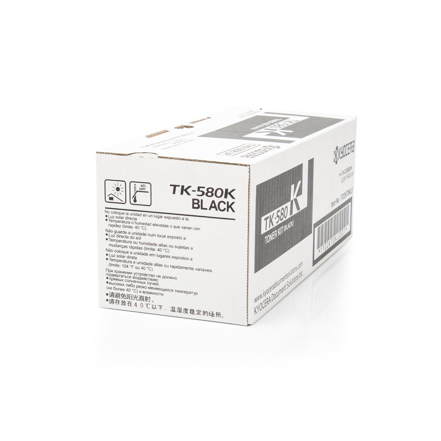 Kyocera TK-580K zestaw tonera, czarny FS-C5150DN :: 1T02KT0NL0 (materiały eksploatacyjne > Wkłady z tuszem i tonerem) +}b