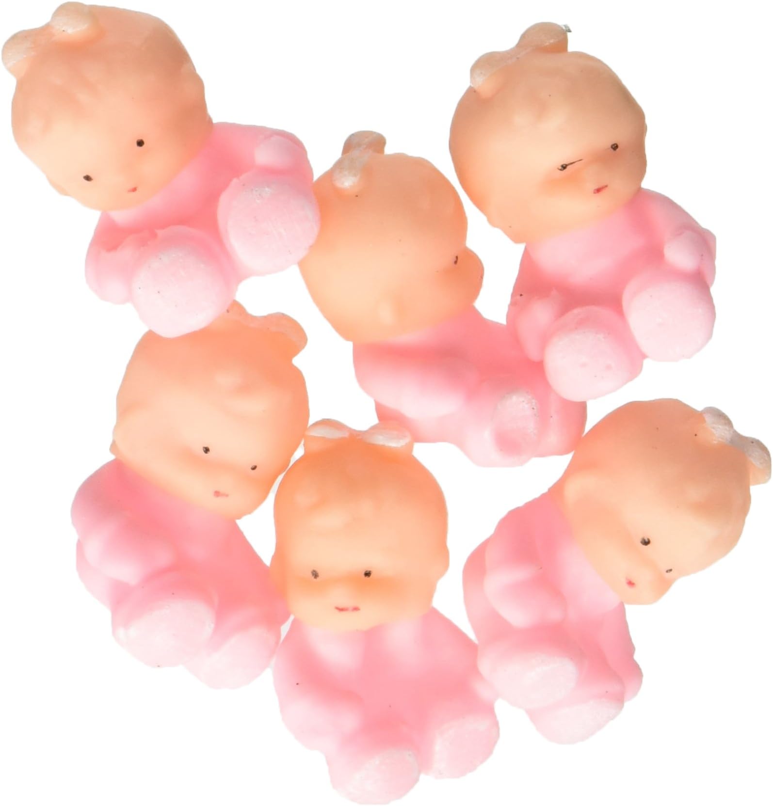 BABY FAVORITES Plastic Baby 1.75In 6Pk Pink