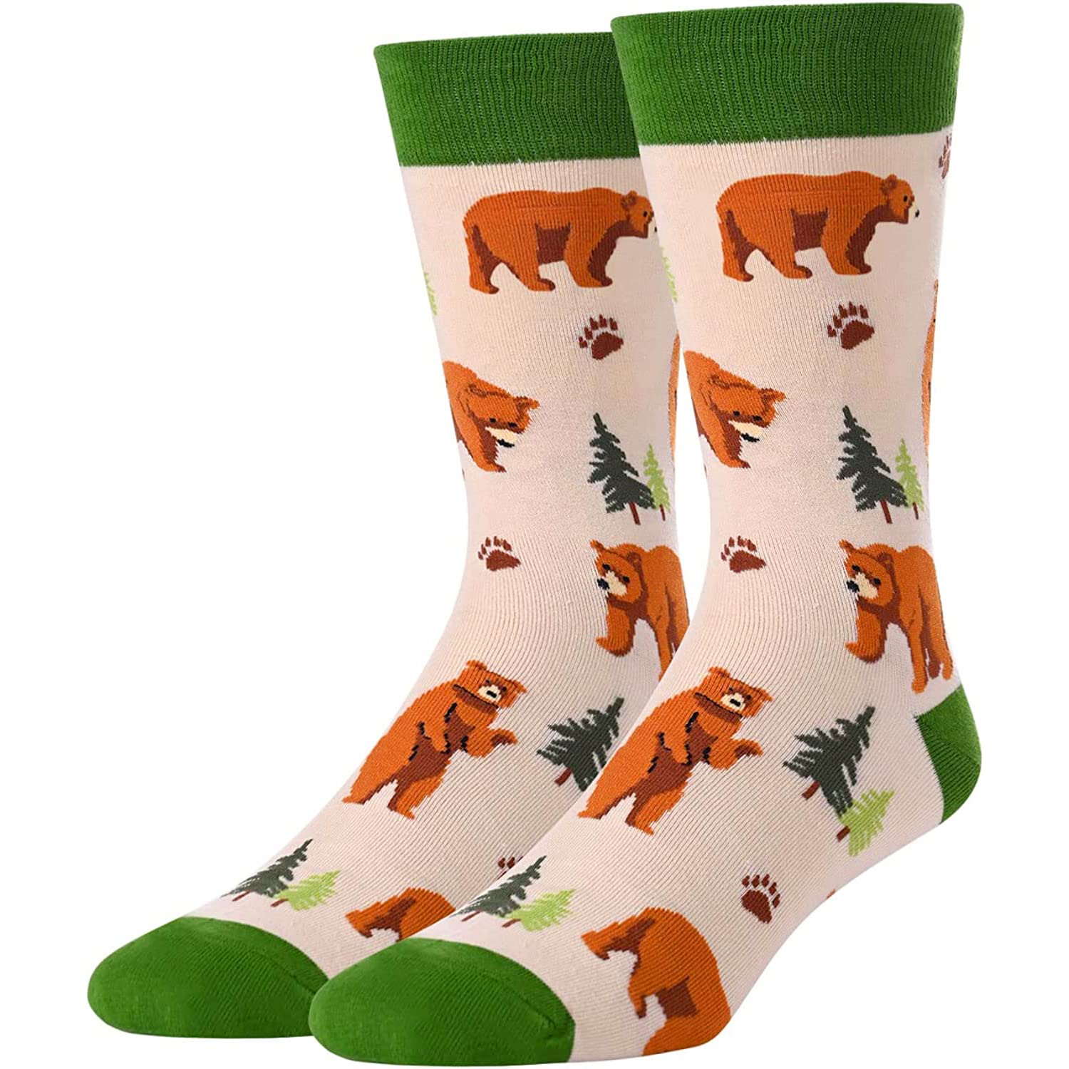 Funny Socks for Men - Novelty Socks Crazy Socks, Donkey Cow Sloth Gifts, Christmas Gifts for Teens