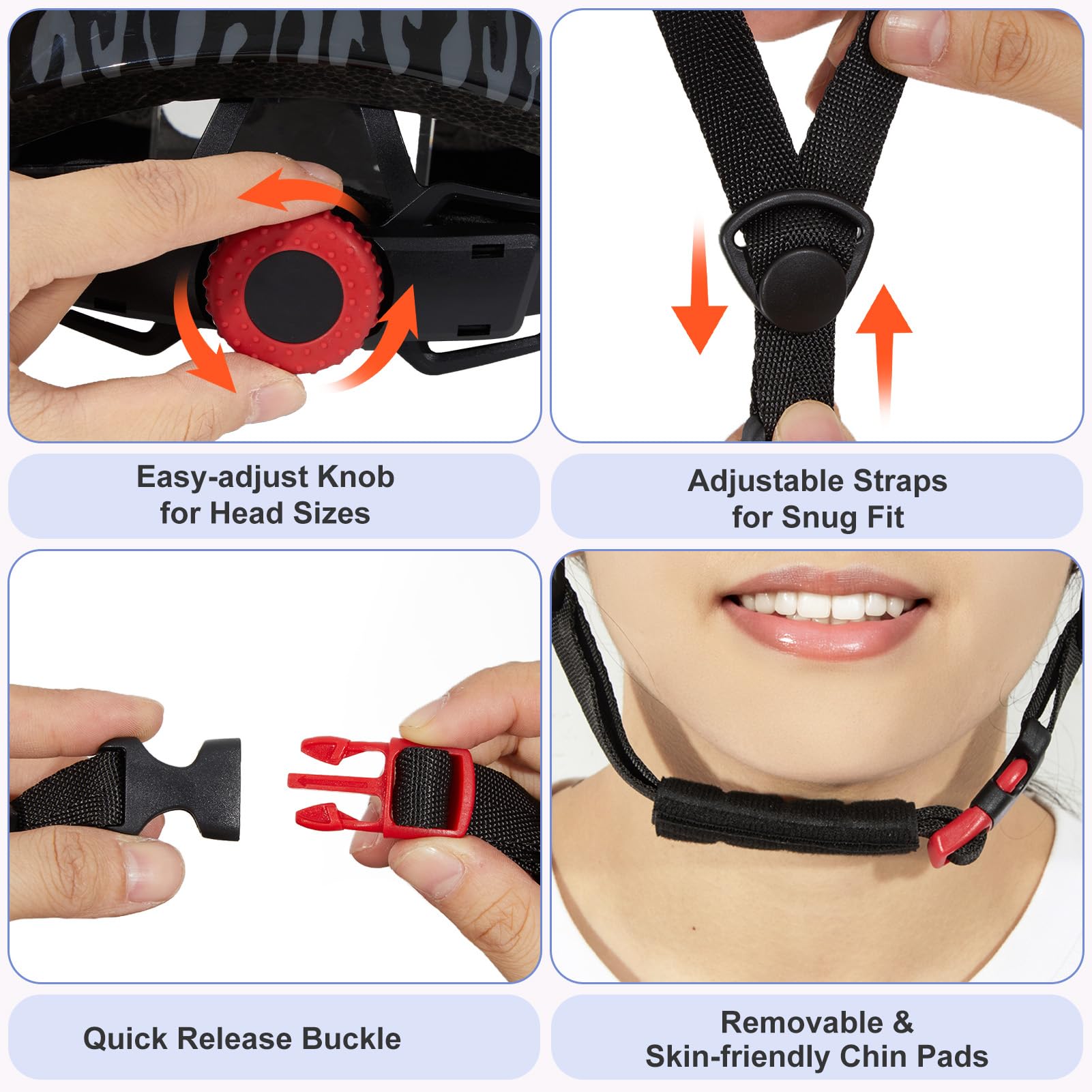 MHJY Casque Vélo Enfant Filles 8-14 Ans Casque Trottinette pour Fille Adolescents avec Oreilles de Chat DIY, Réglables Casques de Protection Roller Enfant pour Skateboard, Cyclisme, Patinage